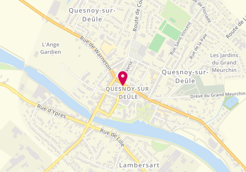 Plan de DAUTRICHE Louis, 2 Place du General de Gaulle, 59890 Quesnoy-sur-Deûle