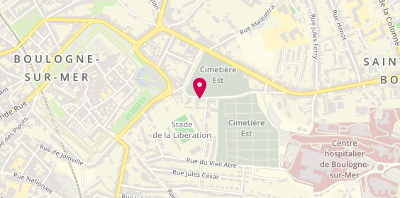 Plan de WATTINNE Arthur, 20 Rue de Dringhen, 62200 Boulogne-sur-Mer