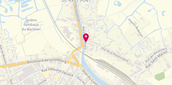 Plan de BIZEUR-DELOBEL Charlotte, 12 Place de la Ghiere, 62500 Saint-Omer