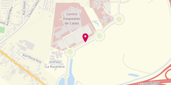 Plan de CAPPELAERE Léonie, 1601 Boulevard des Justes, 62107 Calais